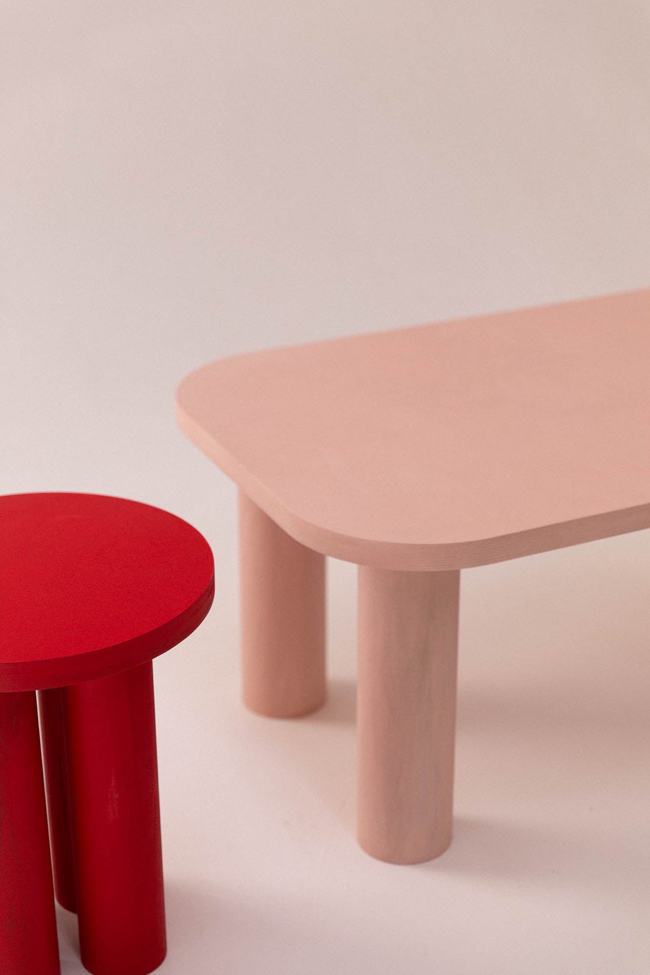 Table basse SEQUOIA colorée