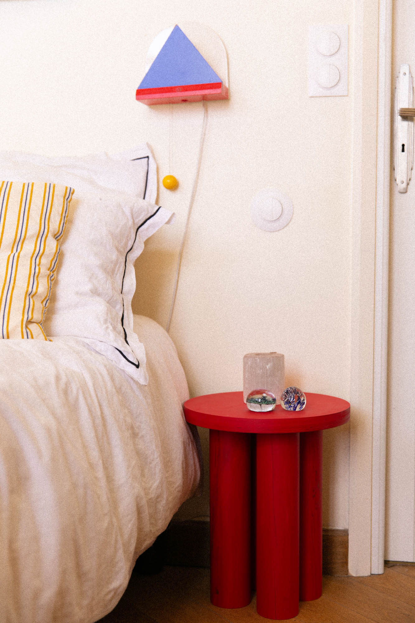 Table d'appoint BAOBAB colorée