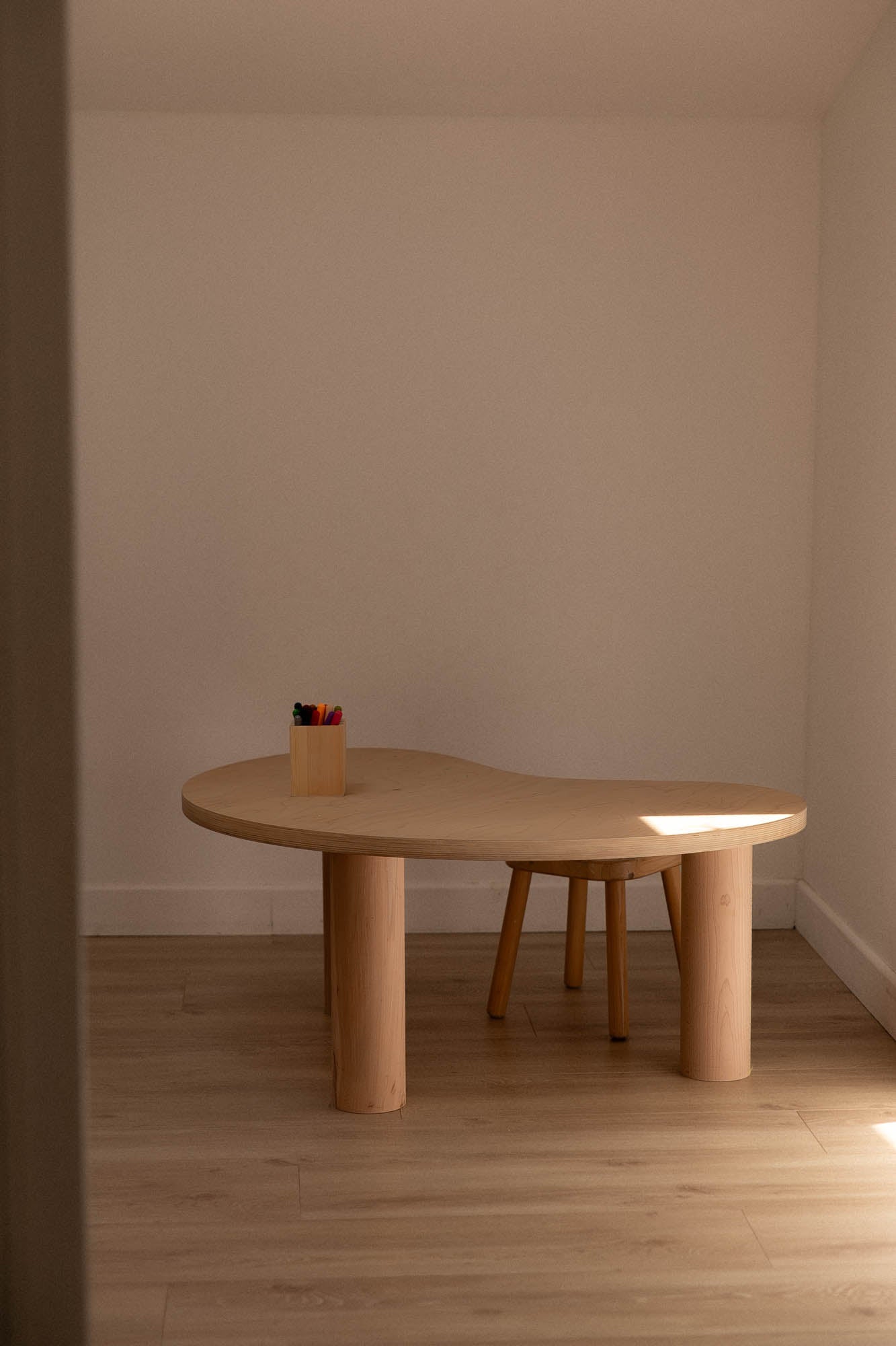 Table basse EDAMAME naturelle