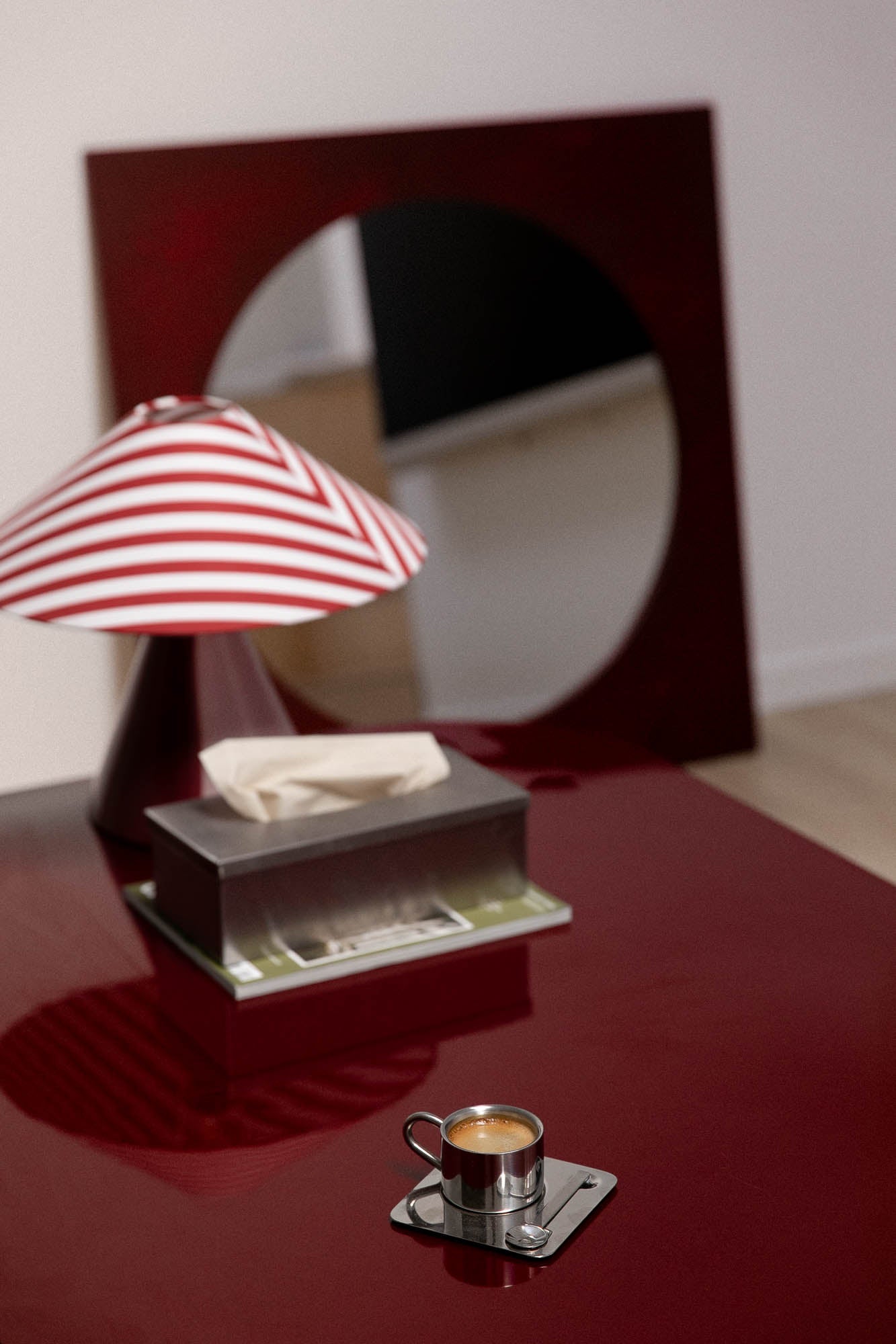 Grande table basse SEQUOIA résine