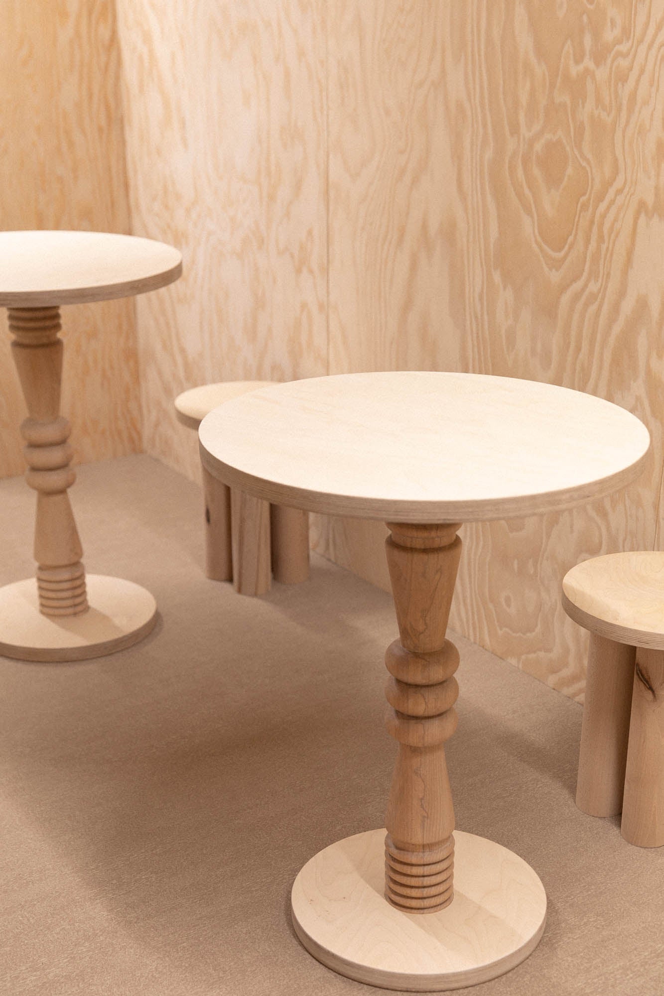 Table Bistrot TOTEM naturelle