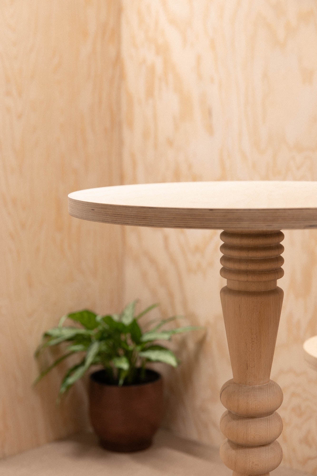 Table Bistrot TOTEM naturelle