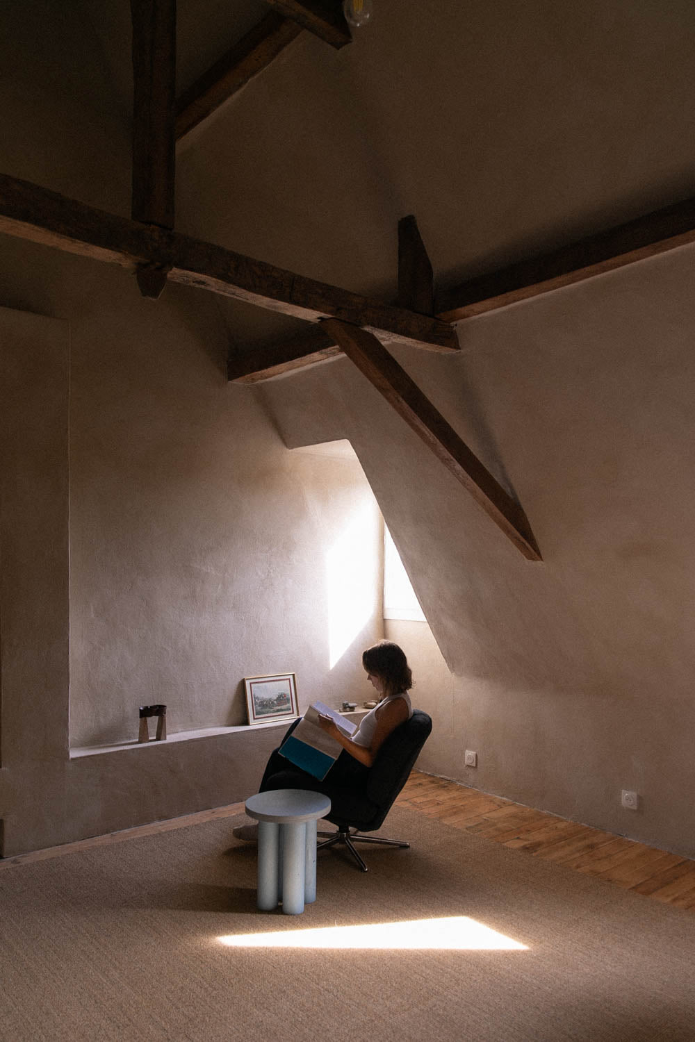 Table d'appoint BAOBAB colorée