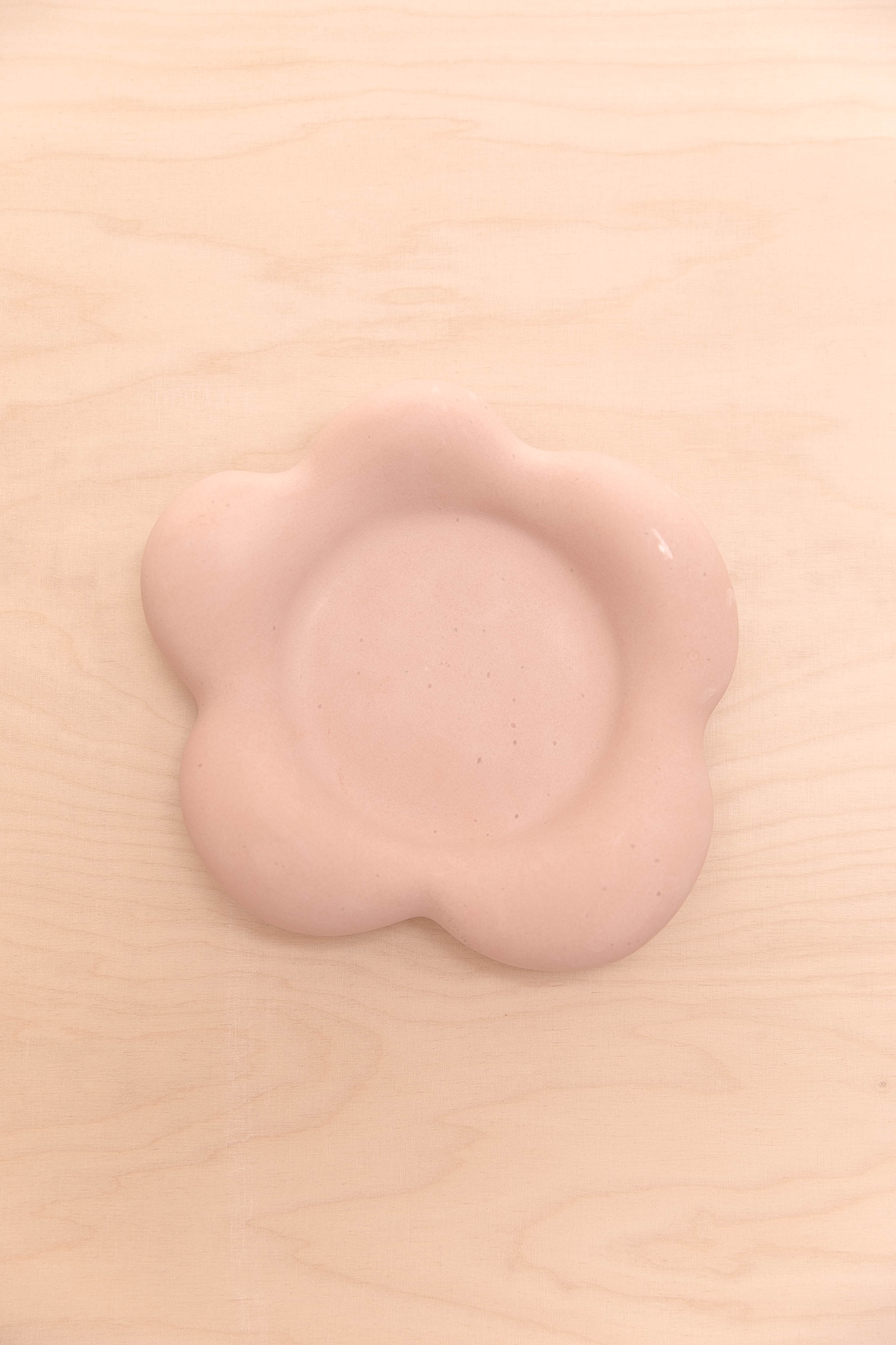 Grand vide poche fleur en jesmonite