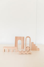 ARCHI imperfect beech wood set