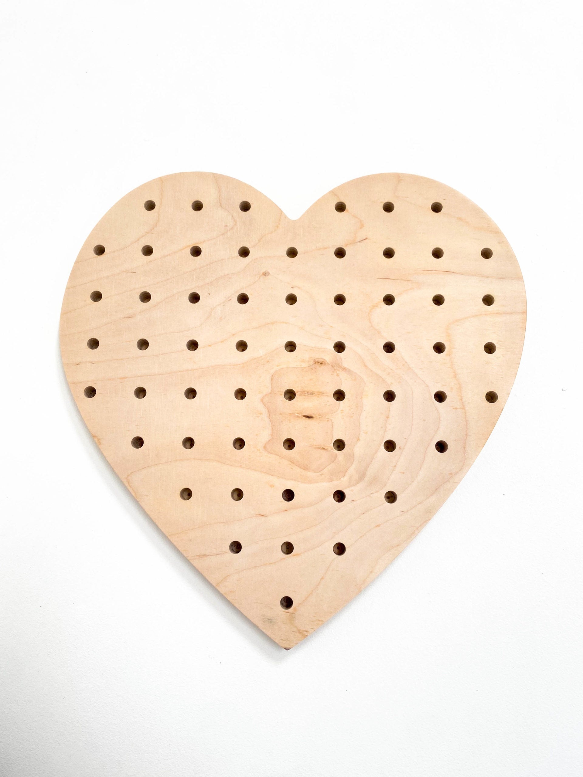 Pegboard Heart Large Imperfect 2