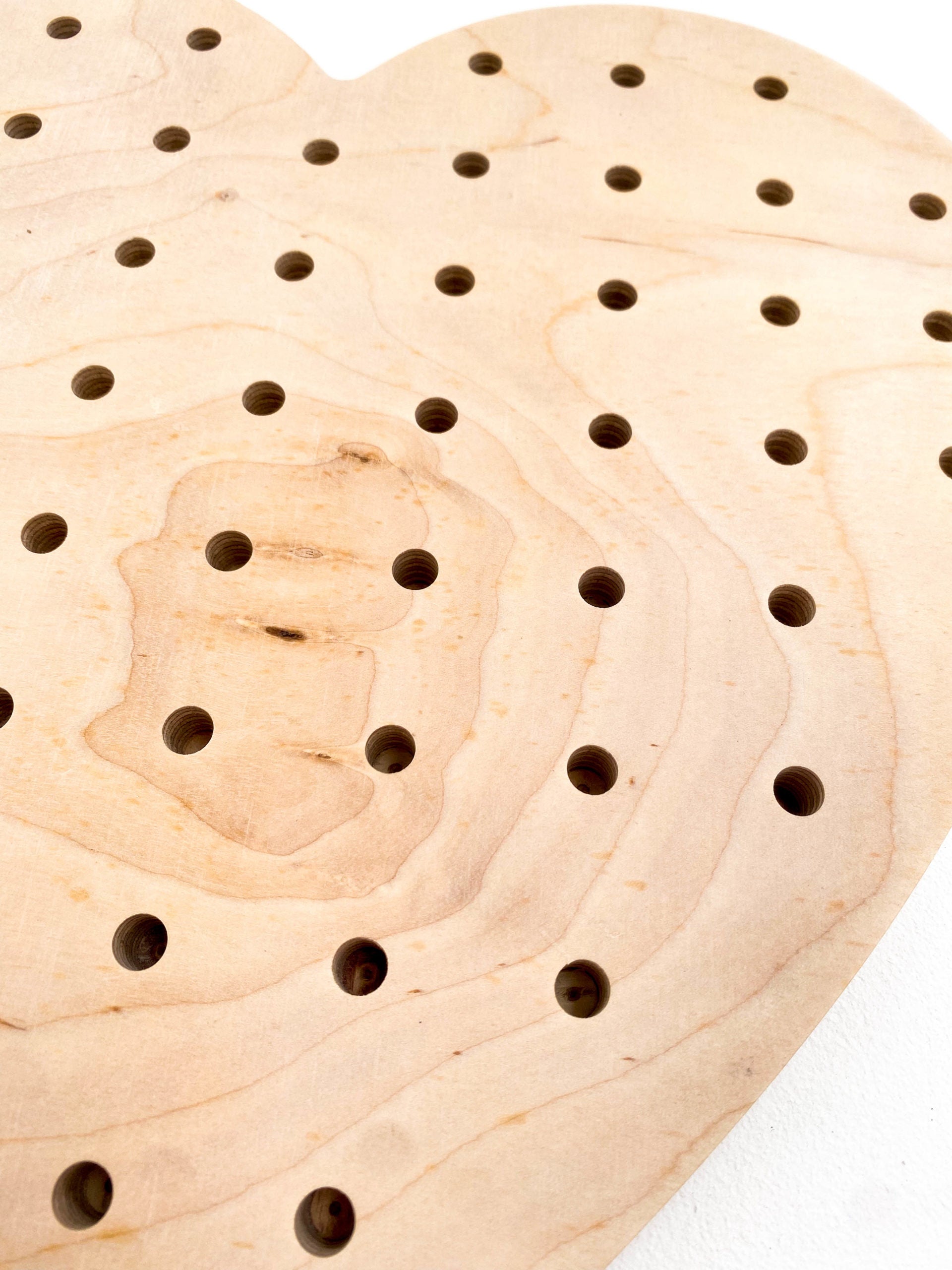 Pegboard Heart Large Imperfect 2