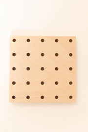 Small imperfect square pegboard