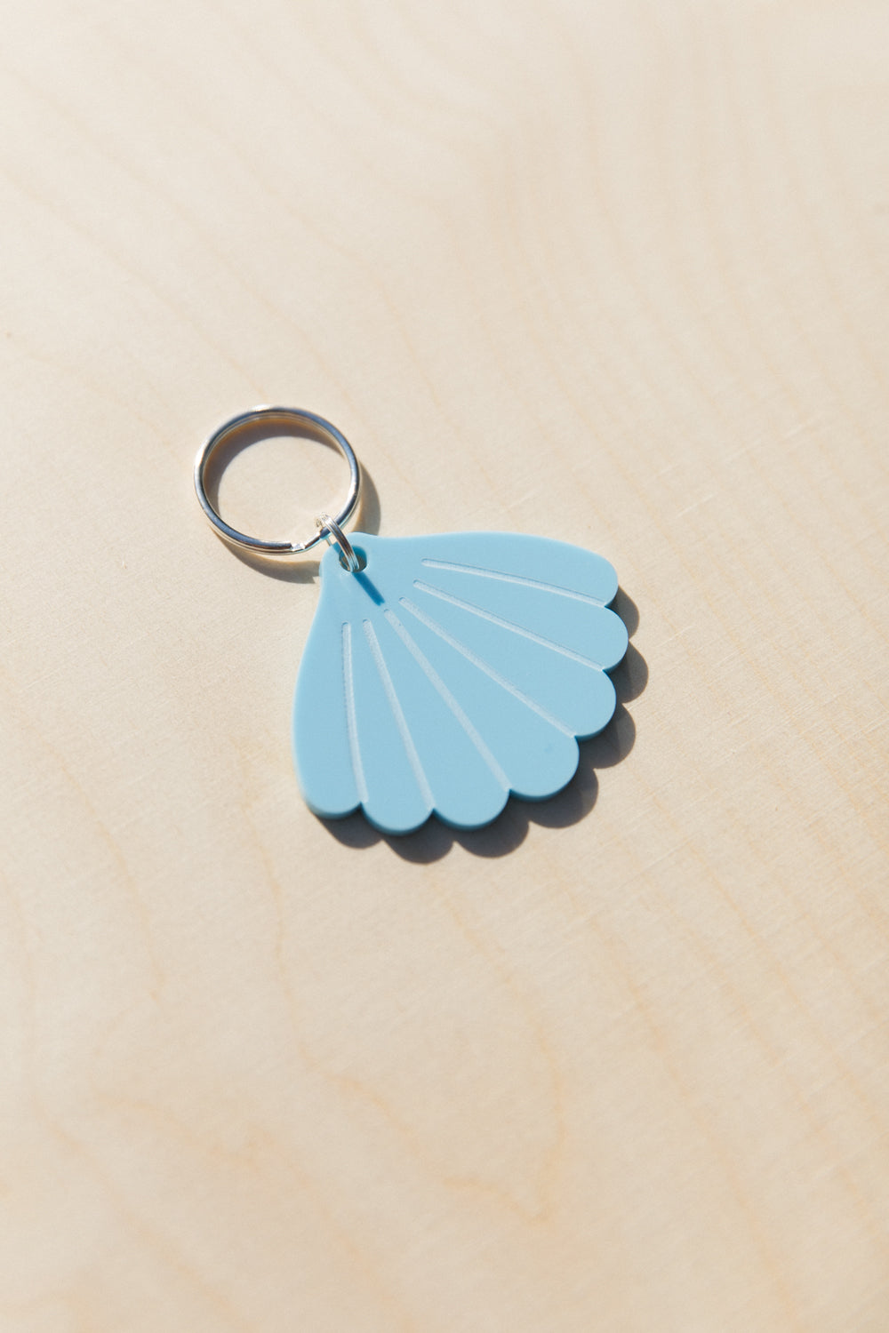 Pastel Shell Keychain