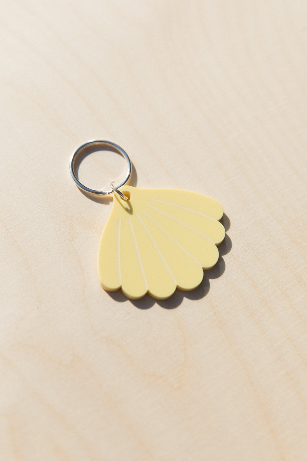 Pastel Shell Keychain