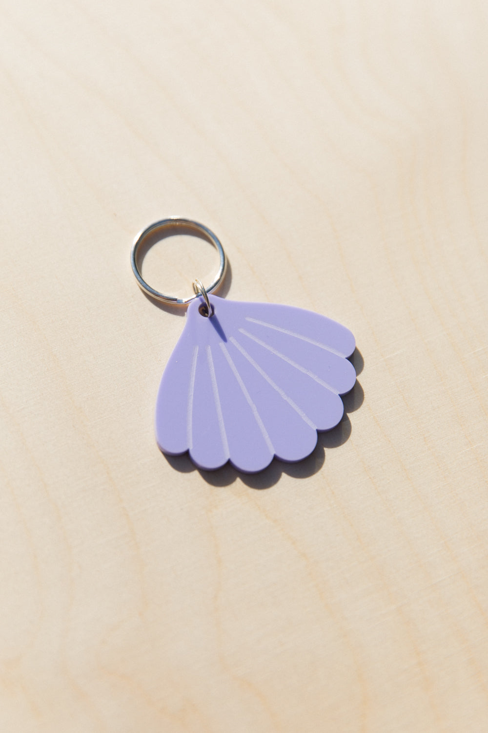 Pastel Shell Keychain