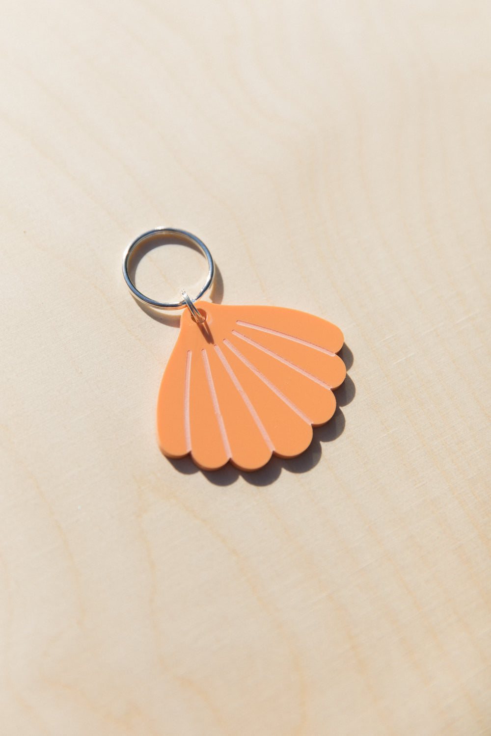 Pastel Shell Keychain