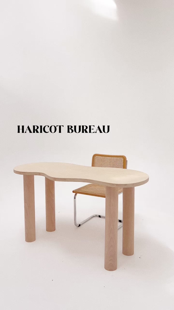Charger la vidéo : Bureau HARICOT naturel