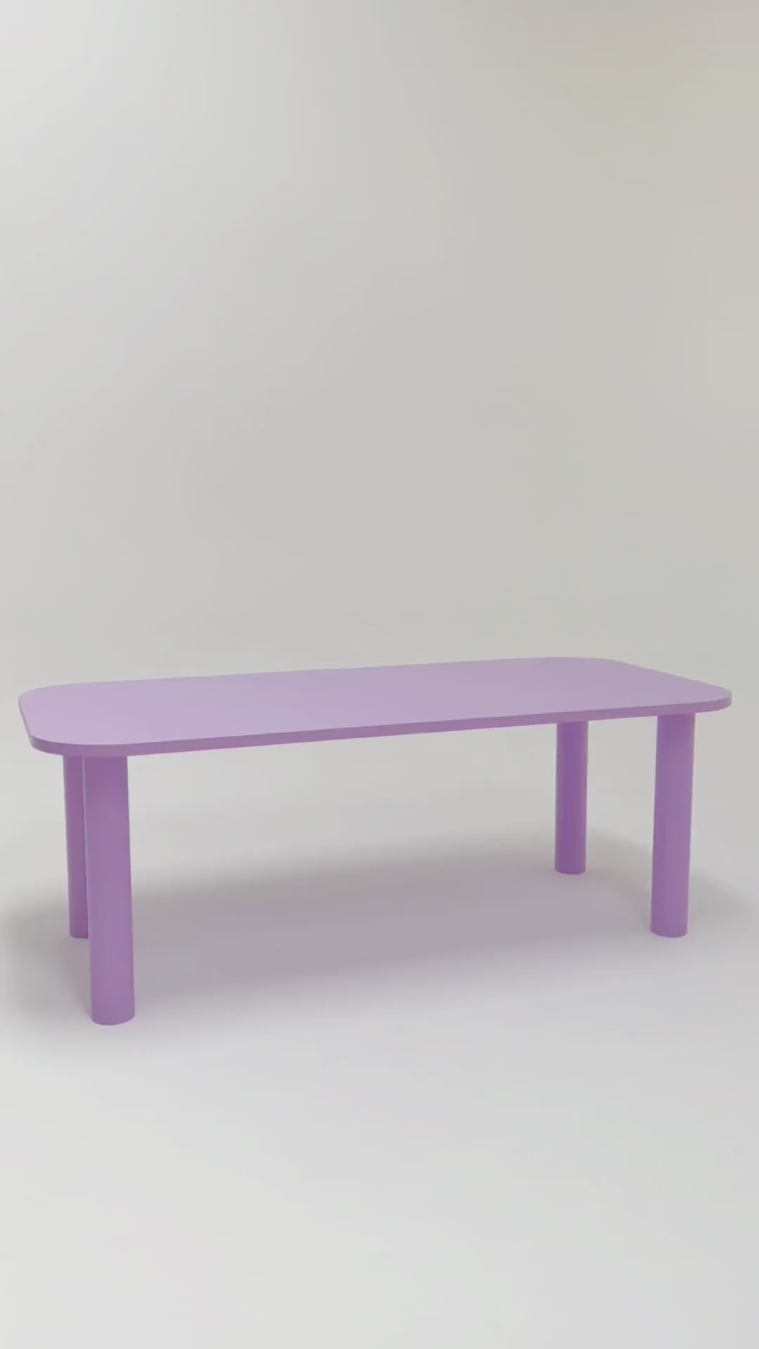 Charger la vidéo : Table à manger SEQUOIA colorée