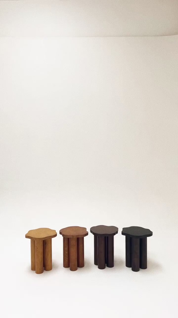 Charger la vidéo : Table d'appoint NENUPHAR naturelle