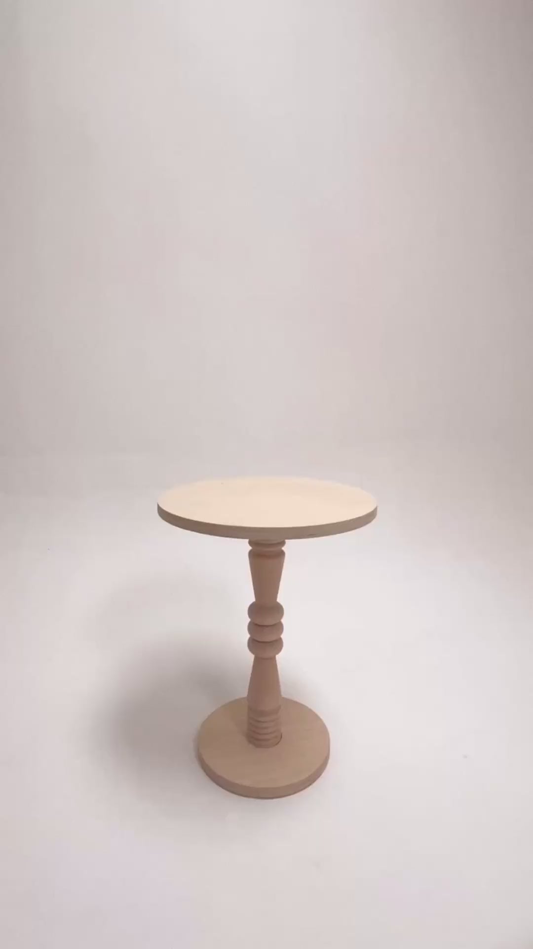 Charger la vidéo : Table Bistrot TOTEM naturelle