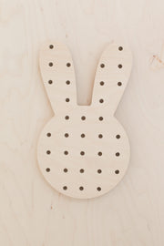 Pegboard Rabbit Imperfect Prototype