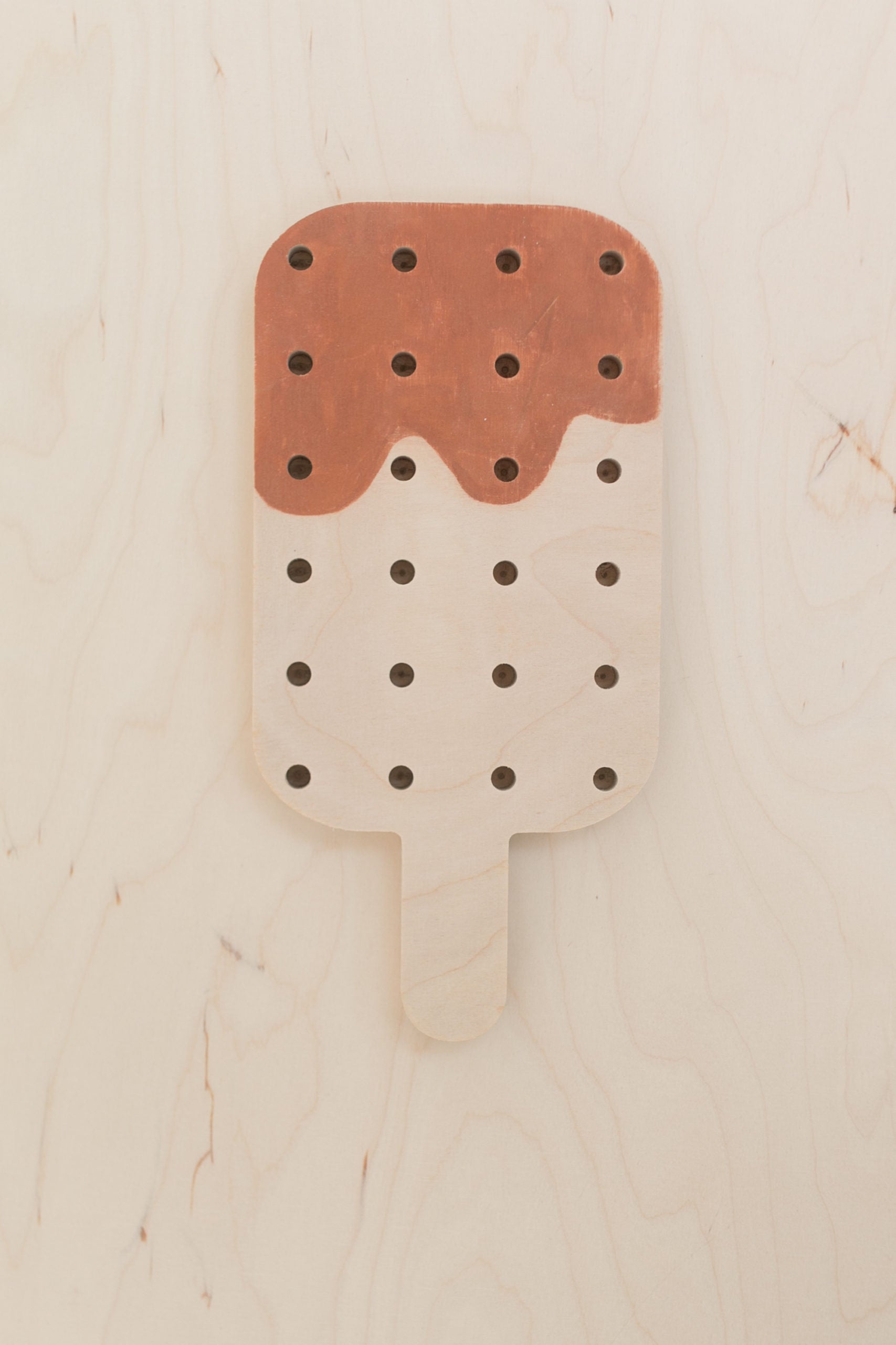 Imperfect ice pegboard