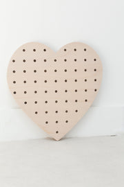 Large Imperfect Heart Pegboard