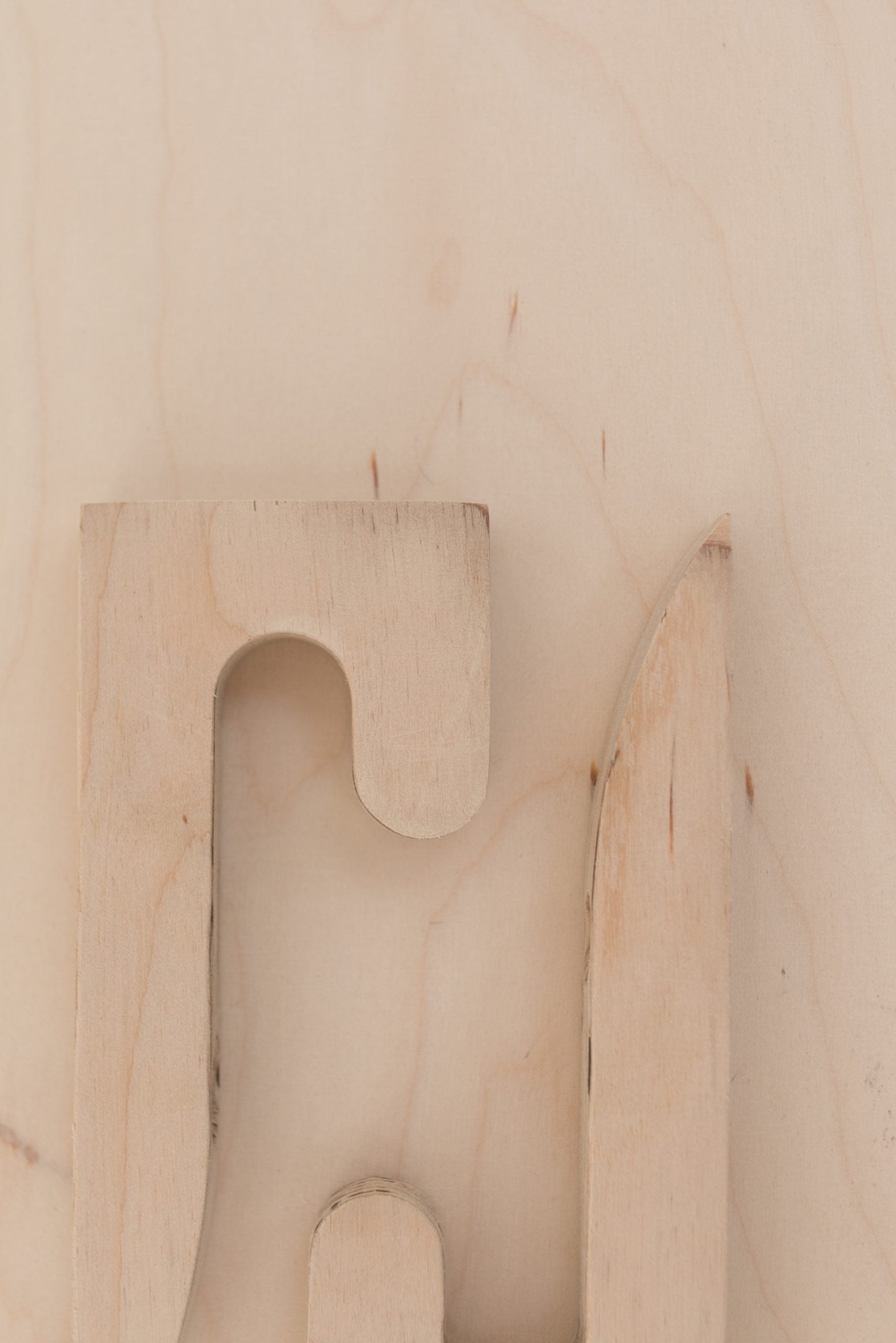 Imperfect decorative surfboard racks