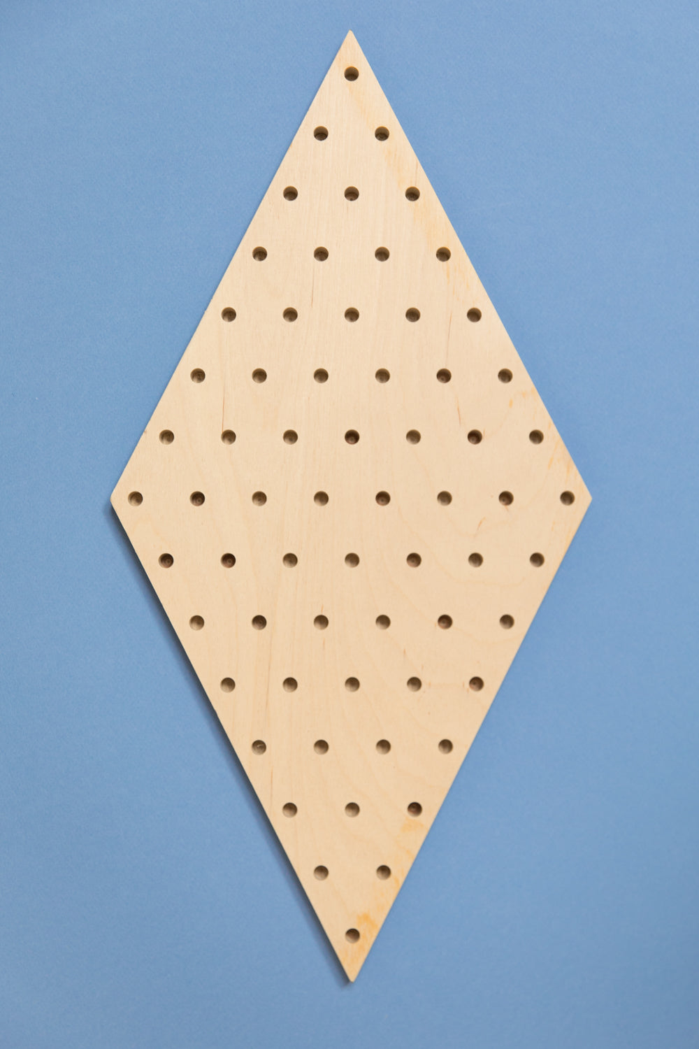 Imperfect diamond pegboard