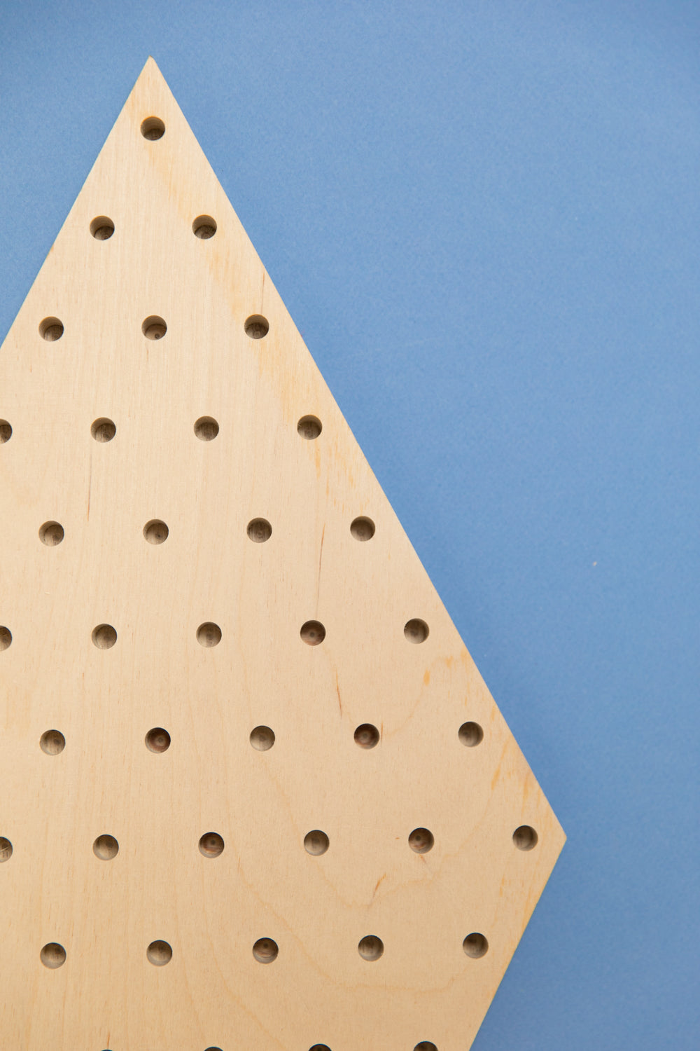 Imperfect diamond pegboard