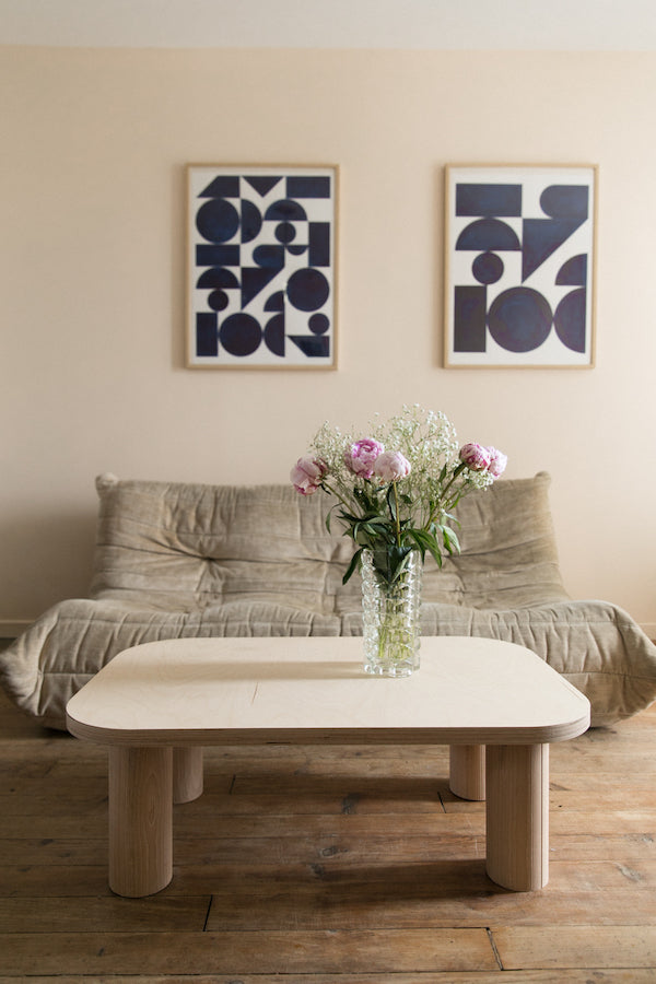 Table basse SEQUOIA naturelle