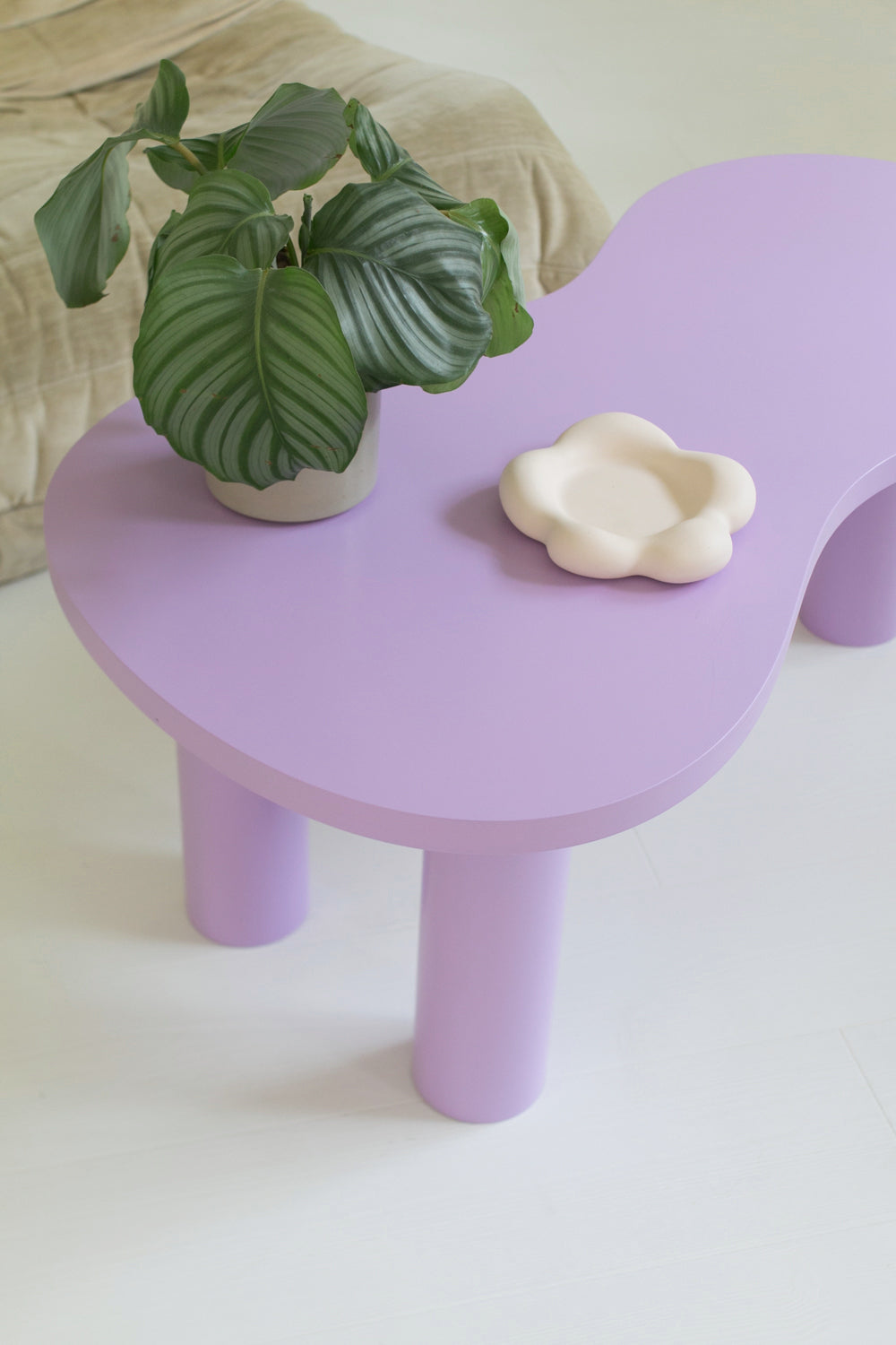 Table basse BUTTERNUT colorée