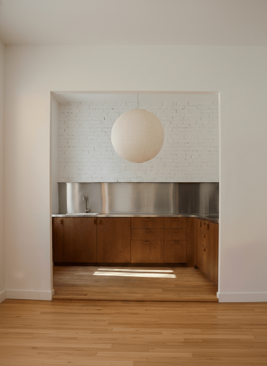 Wavy oak furniture knob