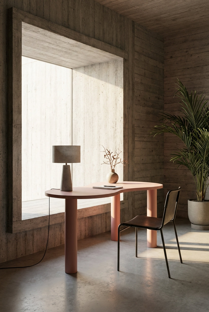 Colorful BUTTERNUT desk