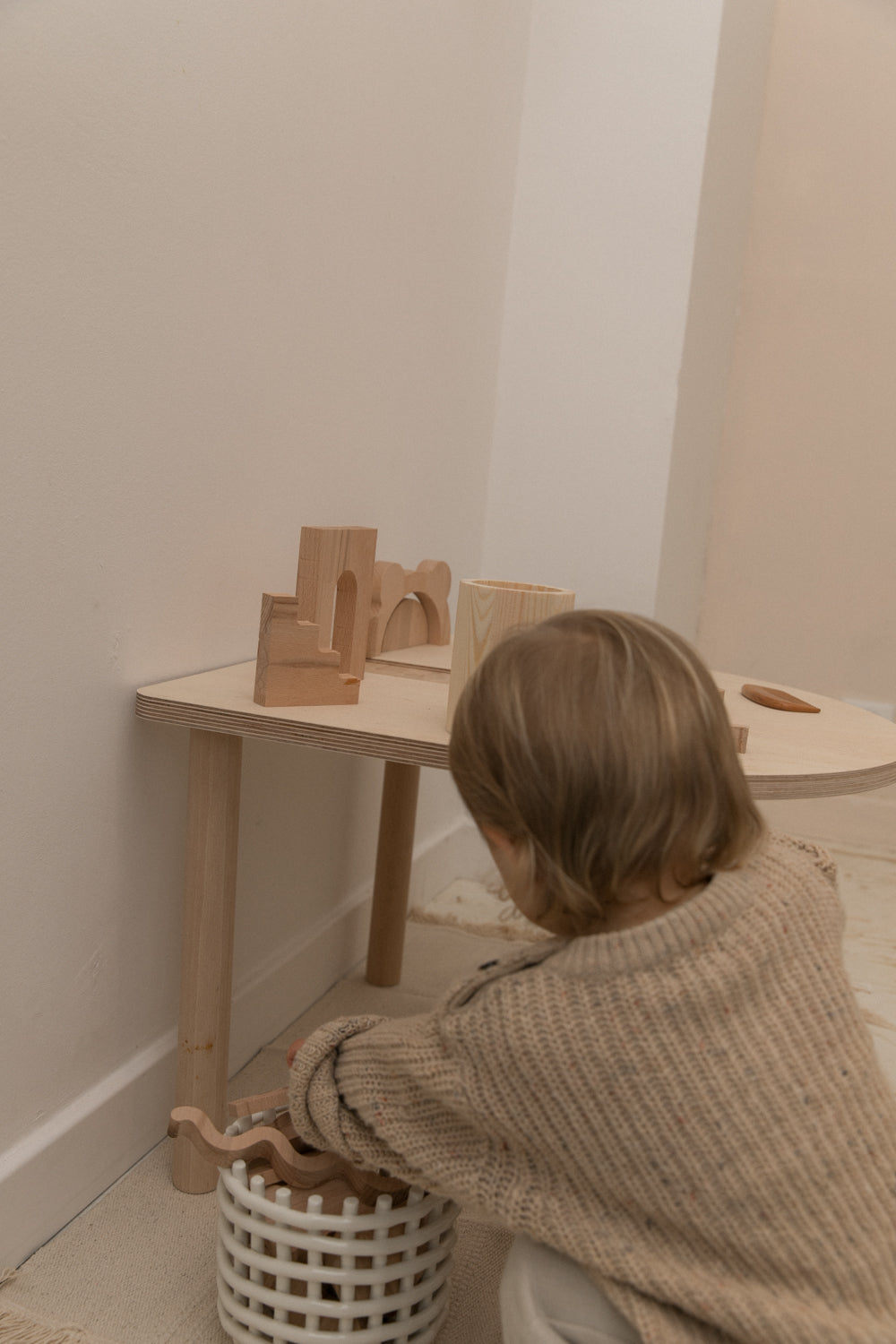 Set en bois de hêtre OURSON