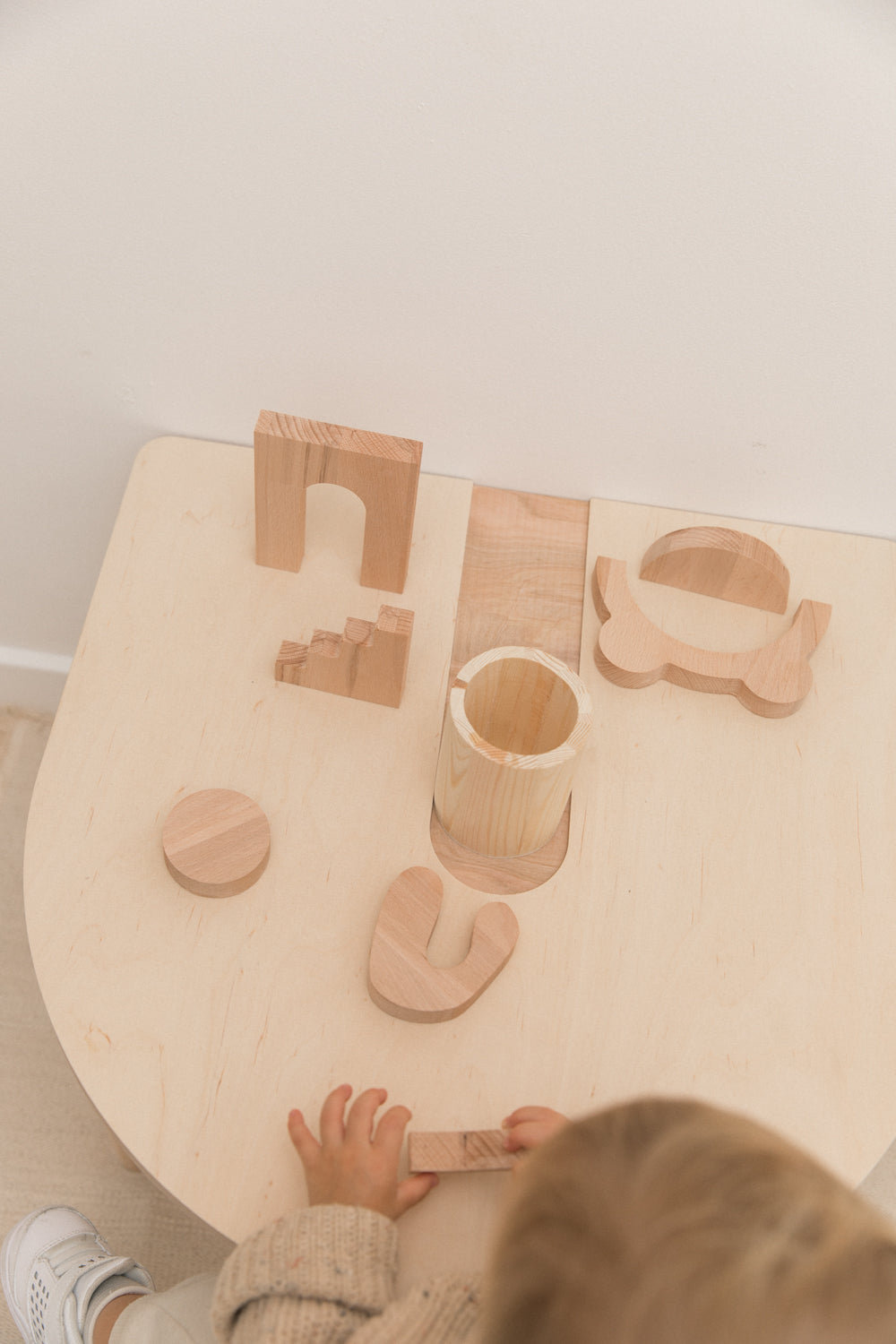 Set en bois de hêtre OURSON