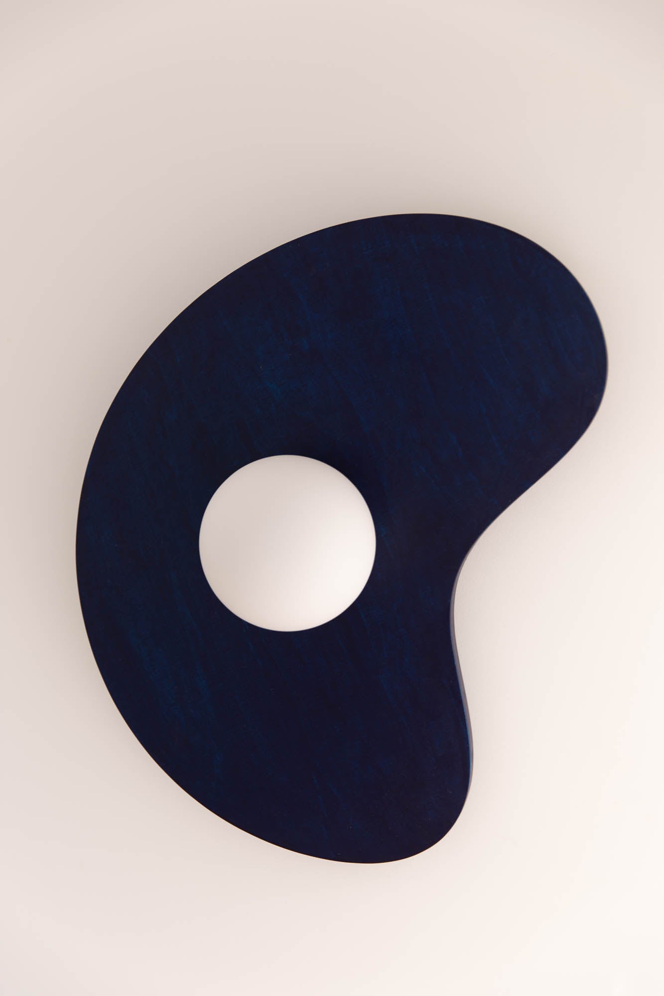 Grande applique murale EDAMAME bleu imparfaite