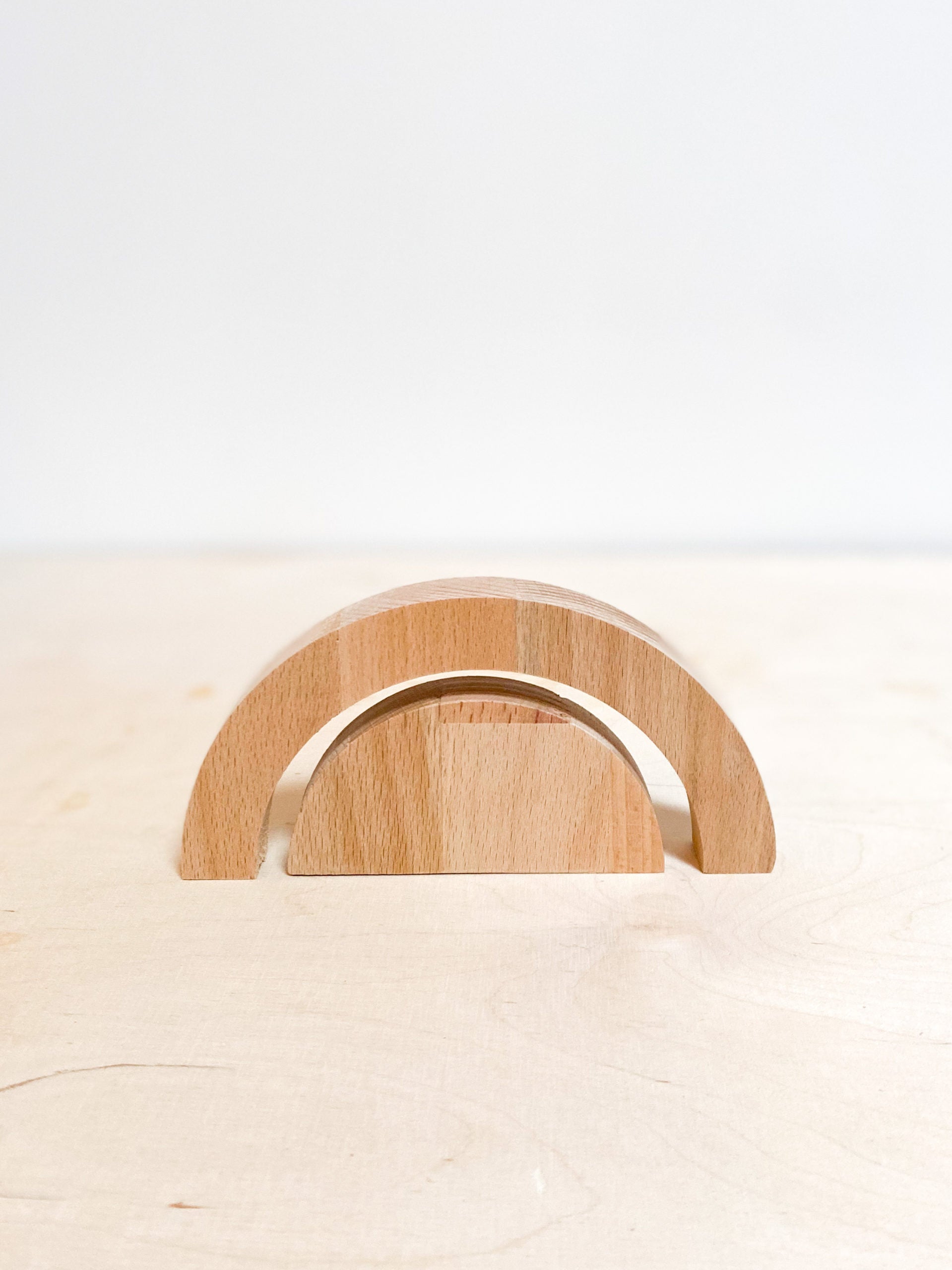 Set objet décoratif en bois de hêtre SUN imparfait