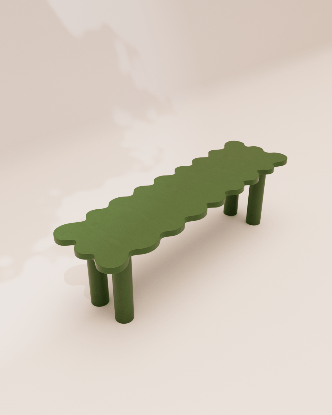 Colorful SPLASH bench 