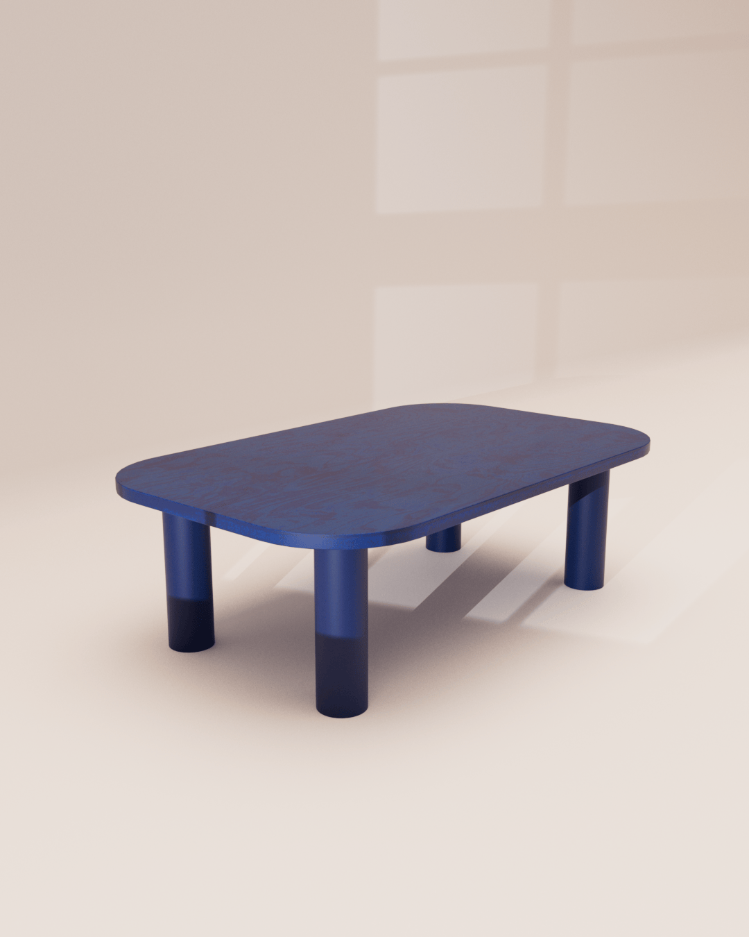 Large colorful SEQUOIA coffee table