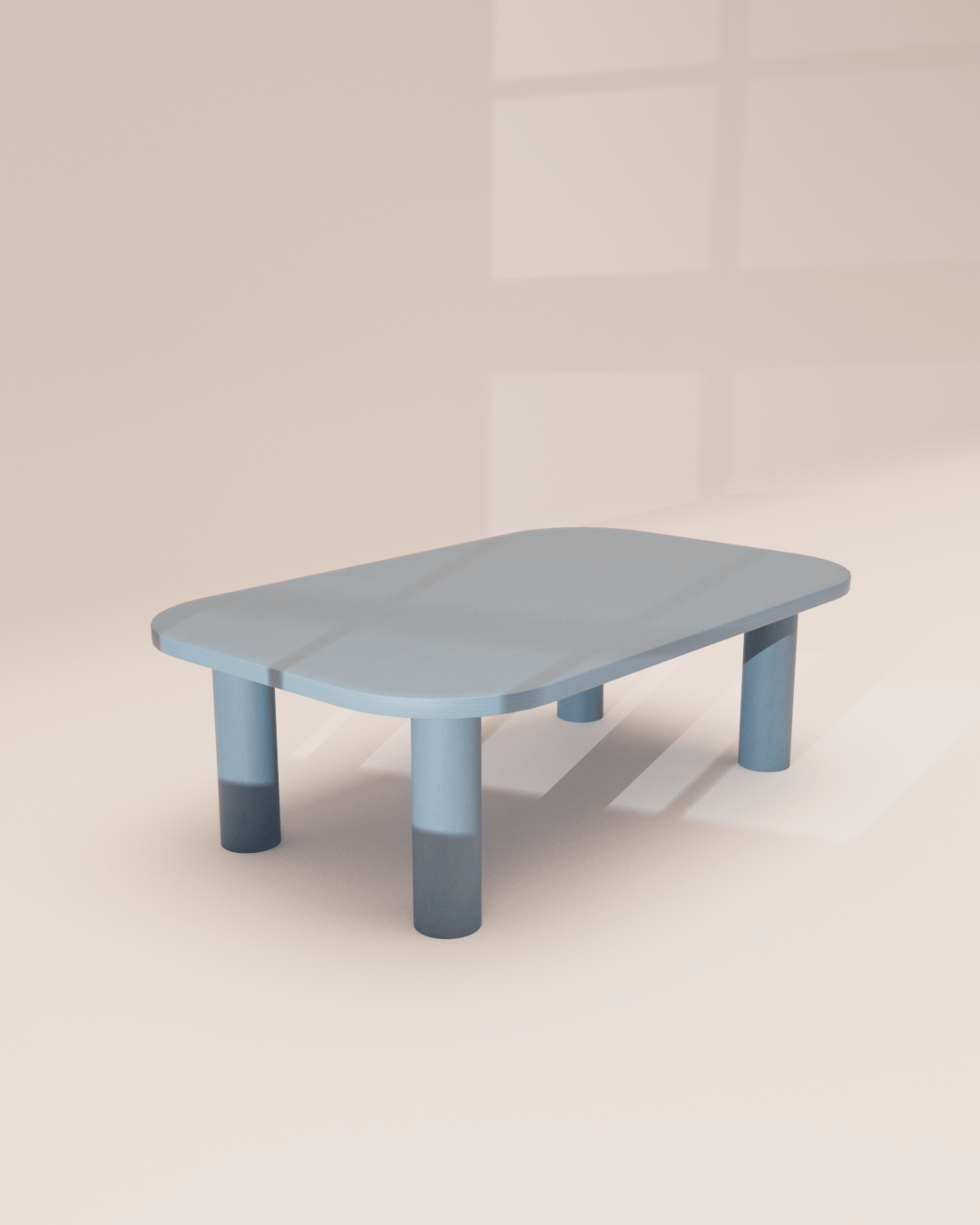 Large colorful SEQUOIA coffee table