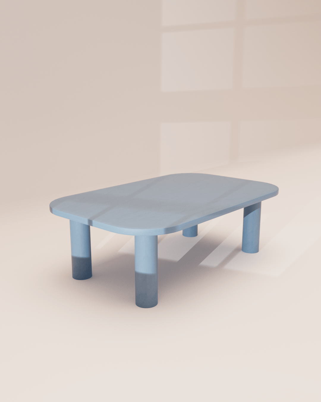 Large colorful SEQUOIA coffee table