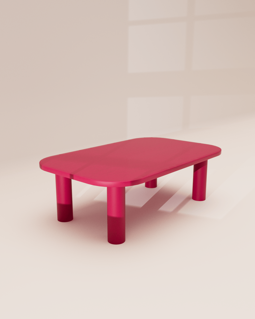 Large colorful SEQUOIA coffee table