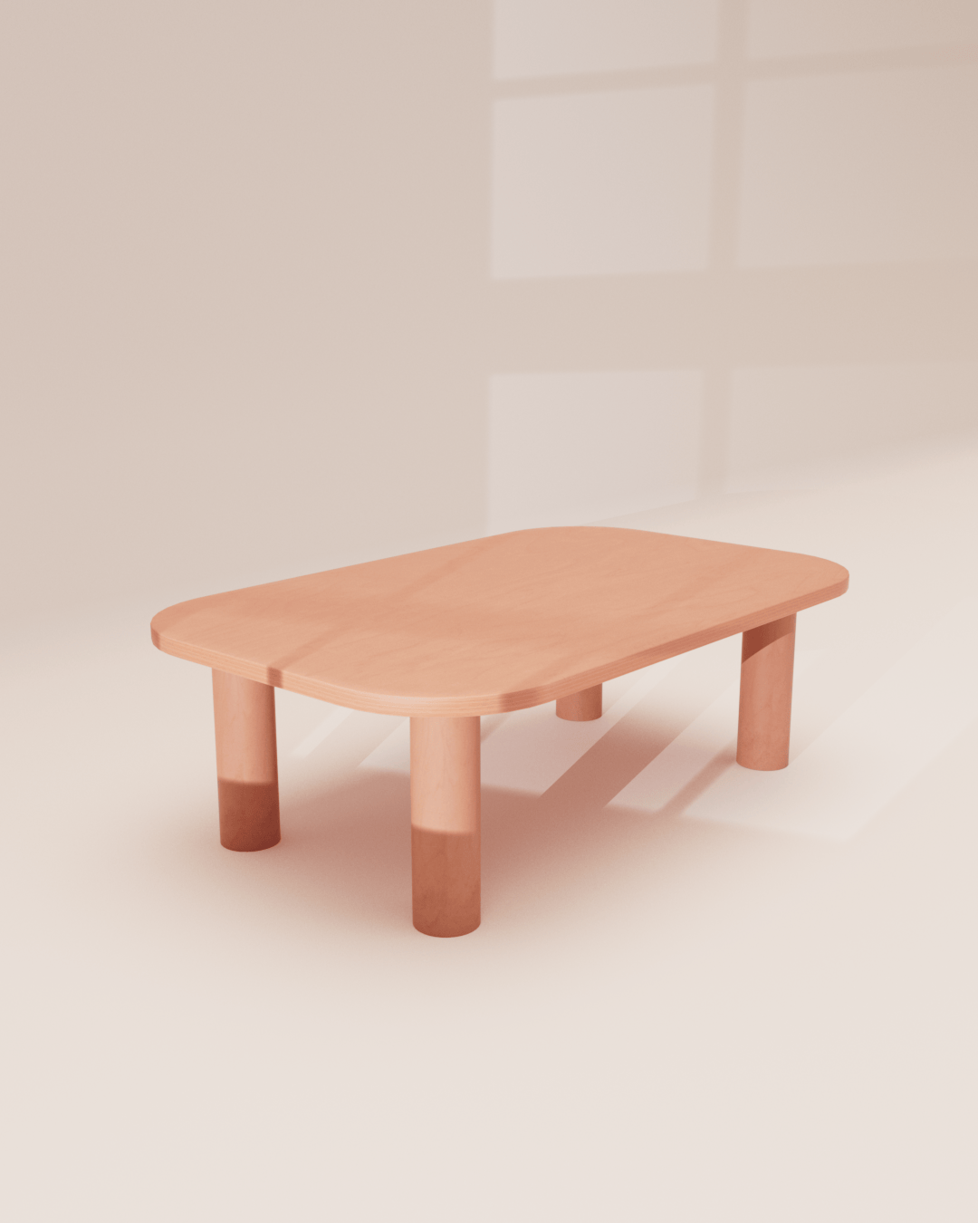 Large colorful SEQUOIA coffee table