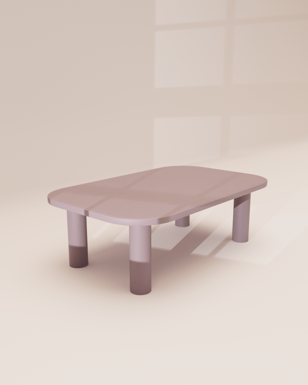 Large colorful SEQUOIA coffee table