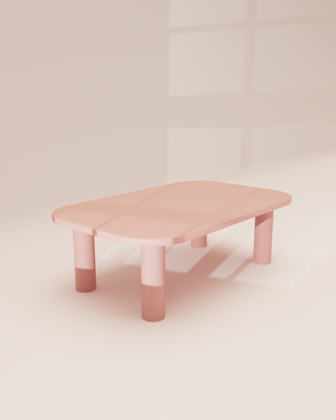 Large colorful SEQUOIA coffee table