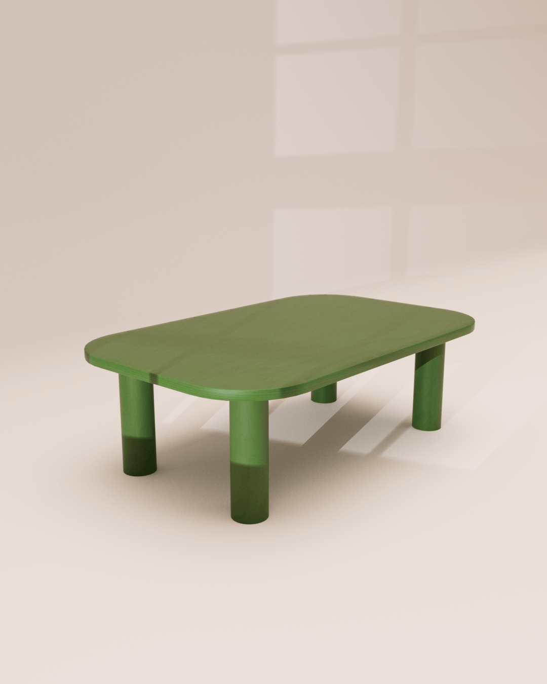 Large colorful SEQUOIA coffee table