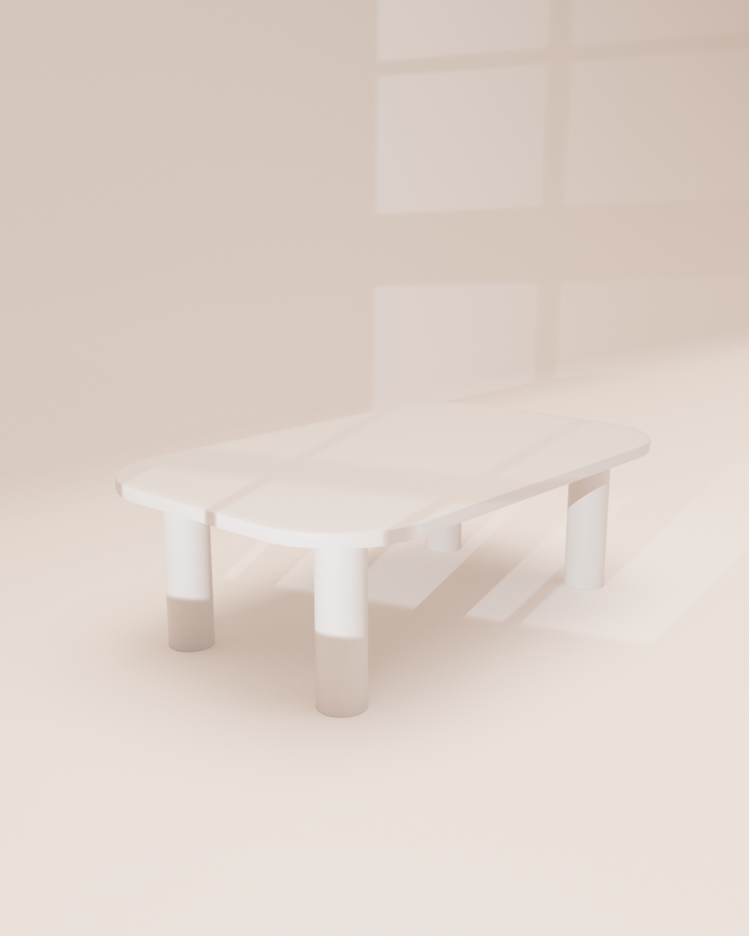 Large colorful SEQUOIA coffee table