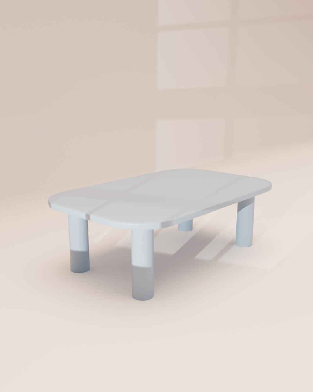 Large colorful SEQUOIA coffee table