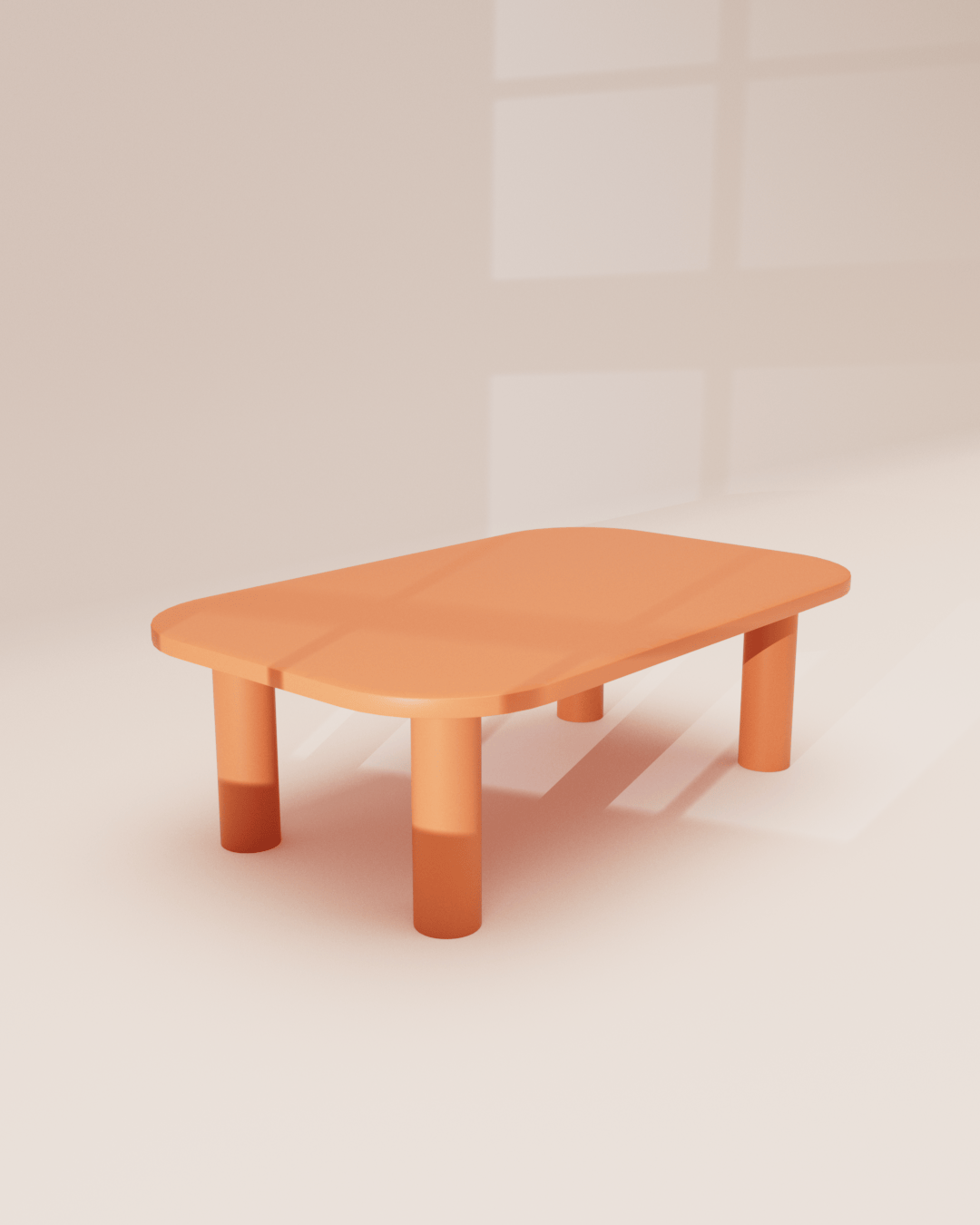 Large colorful SEQUOIA coffee table