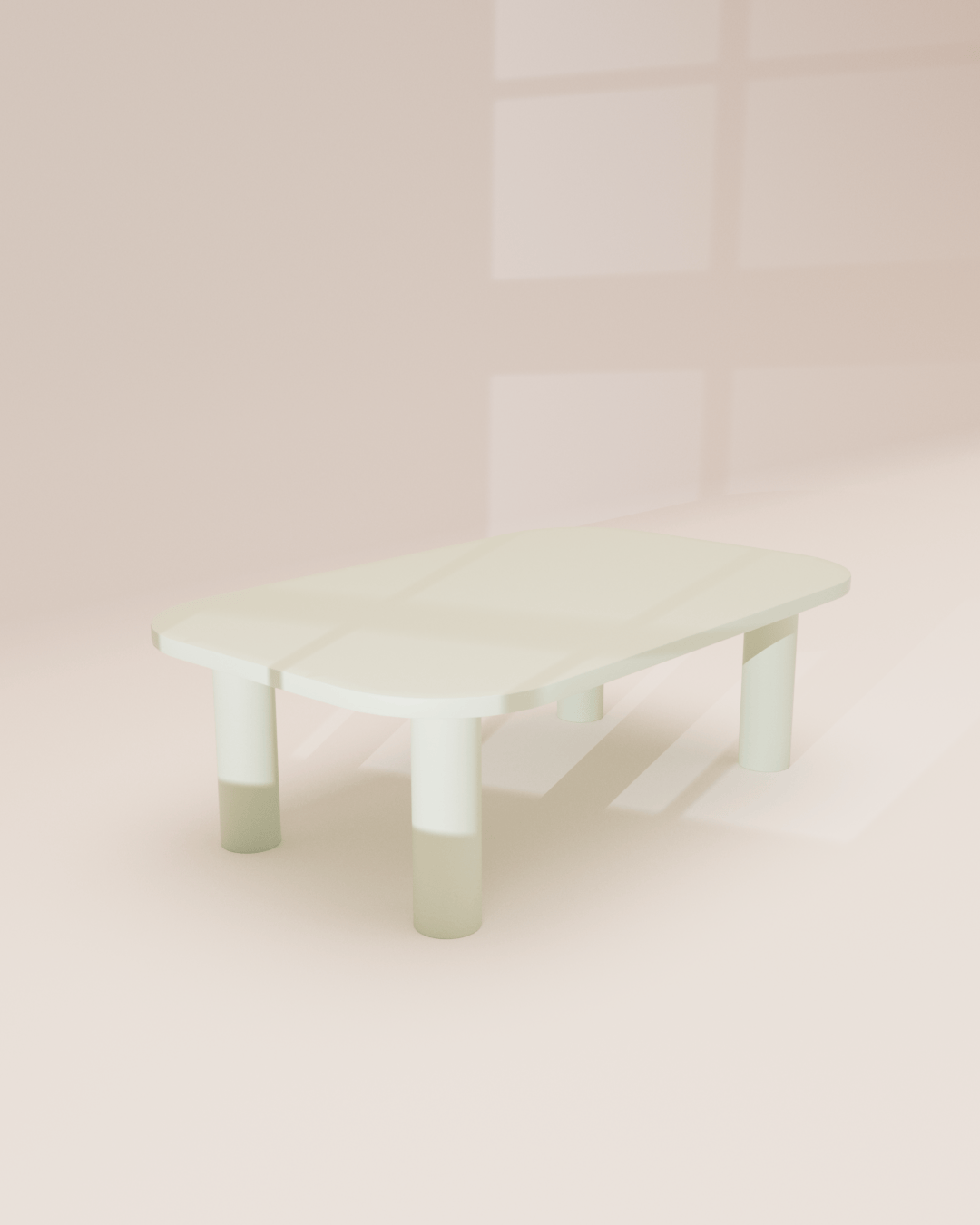 Large colorful SEQUOIA coffee table