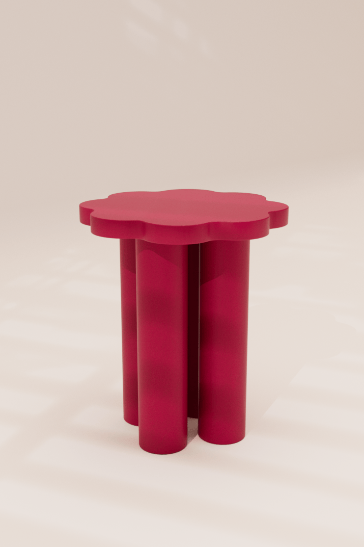 Colorful FLEUR side table