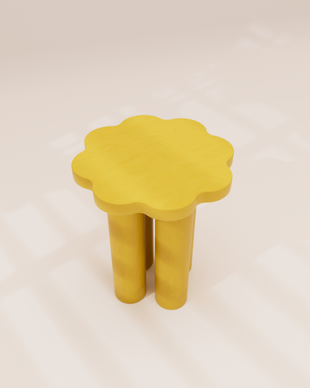 Colorful FLEUR side table