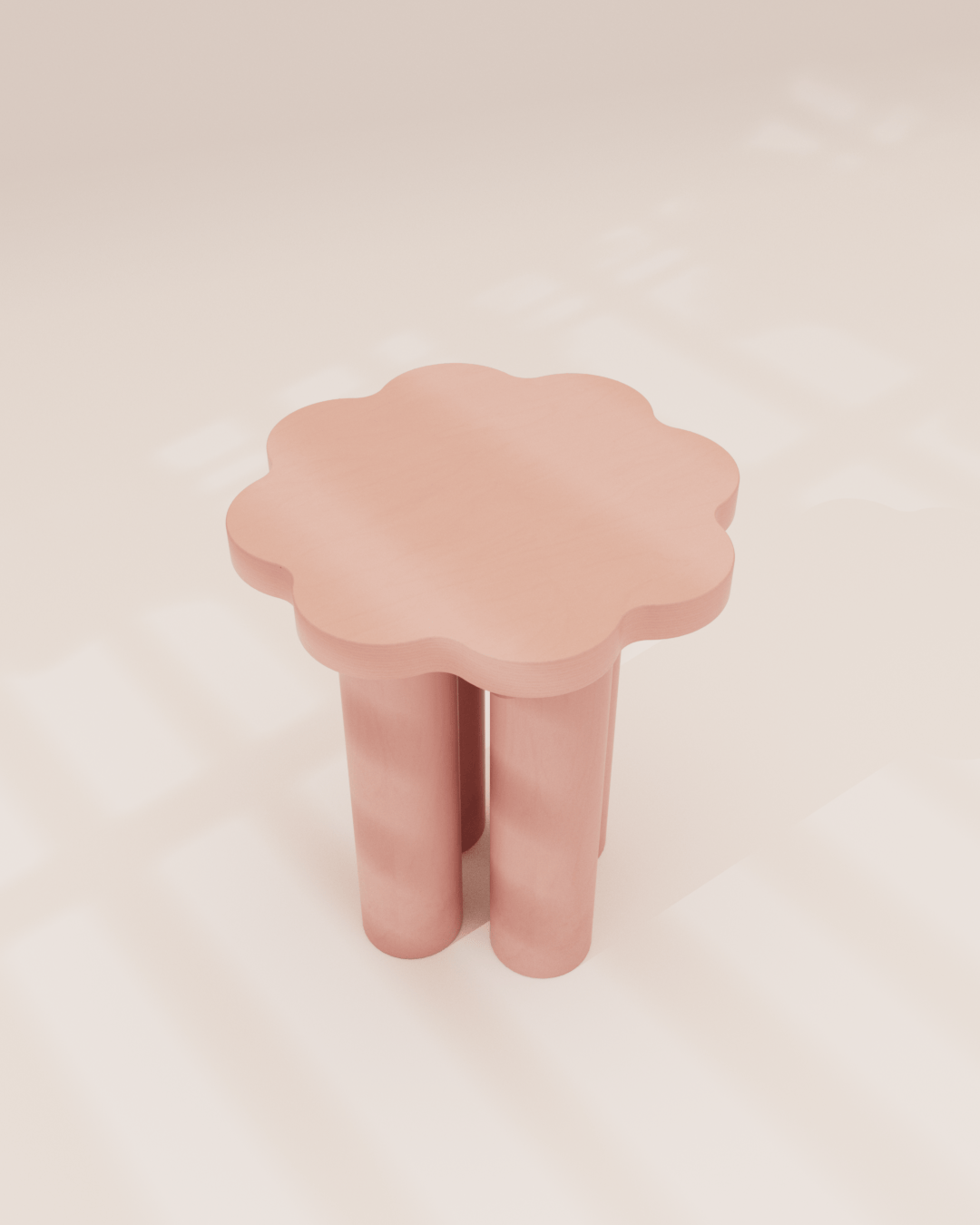 Colorful FLOWER stool